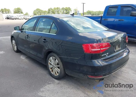 2015 Volkswagen Jetta 1.8T Se from USA, damaged, VIN 3VWD07AJ0FM282645